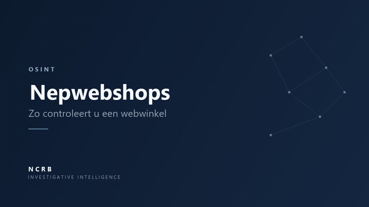 Nepwebshops herkennen: zo controleert u een webwinkel vóór aankoop